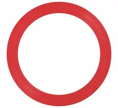 Motorikk- og lekering 18 cm | R&#248;d 18 cm liten flat ring til aktiviteter