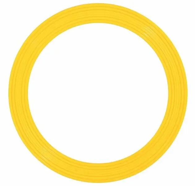 Wesco | Voimistelurengas 18 cm | Keltainen 