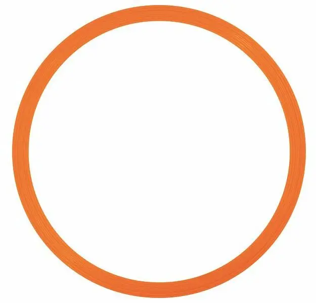 Wesco | Voimistelurengas 35 cm | Oranssi 