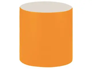 Vaahtomuovimoduuli | Sylinteri 60 x 60 cm | Oranssi/valkoinen