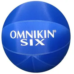 Omnikin® SIX Ball 46 cm | Blå Blå ball med ventilåpning