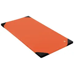 Leikkimatto 200 x 100 x 4 cm | Oranssi Tarranauhalla ja kulmavahvikkeilla
