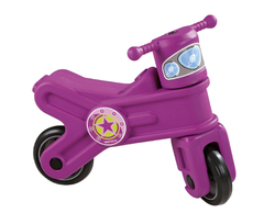 Lasten moottoripyörä Girly violetti 2-5 vuotiaille - sopii sisälle ja ulos