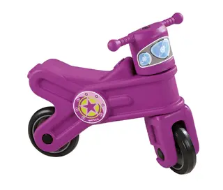 Lasten moottoripy&#246;r&#228; Girly violetti 2-5 vuotiaille - sopii sis&#228;lle ja ulos