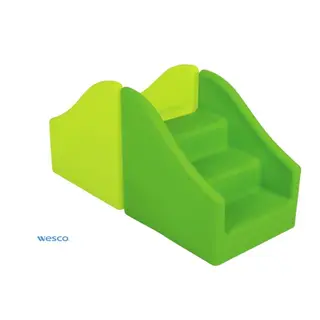 Wesco | Liukum&#228;ki ja Portaat 2 Elementti&#228; | Vihre&#228;/vaaleanvihre&#228;