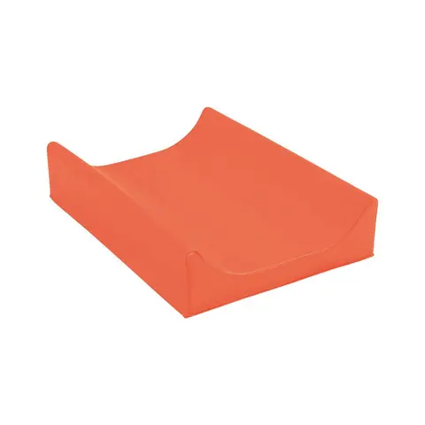 Hoitoalusta korkealla reunalla 70 x 50 x 5/15 cm | Oranssi