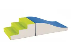 BLOCMODULE KIT Stair-slope MULTICOLOURED