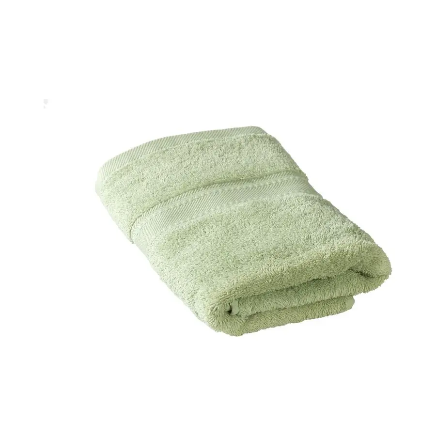 Pyyhe Vaaleanvihreä 100 x 50 cm | 100 % Puuvillaa 