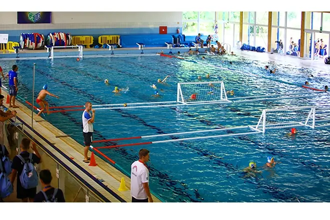 Malmsten Ilmatäytteinen Vesipallokenttä 20x15 m | Ilman maalia 