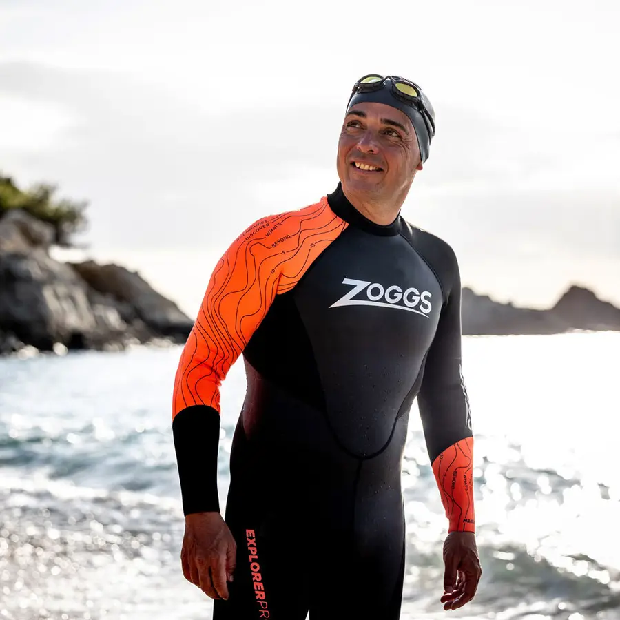 Zoggs | Explorer Pro FS Märkäpuku Miehet | Avovesi | Koko XS 